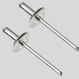 250PCS M5 x 16mm Large Flange Pop Rivets