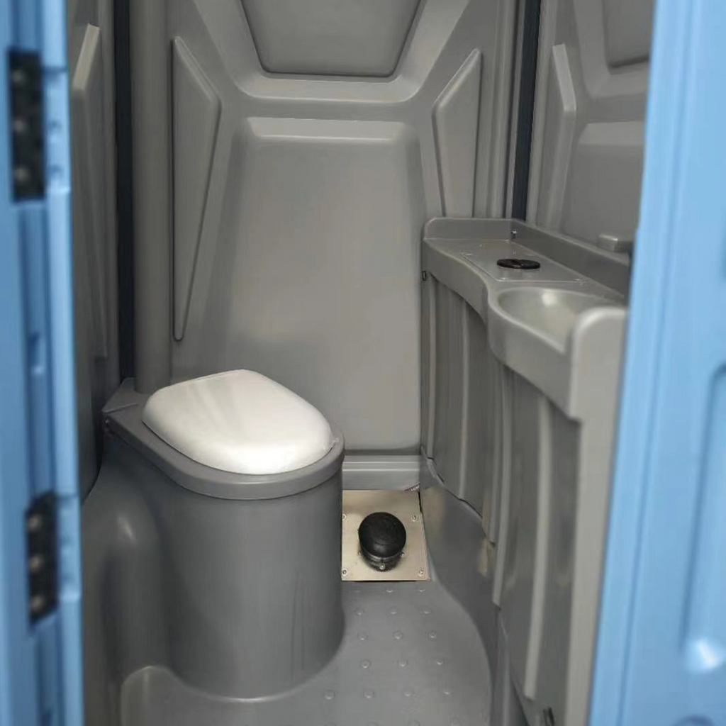 UV-Proof Transport Portable Toilet, Tank Capacity 390L