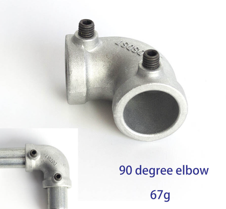 Key Clamp Fittings Tube  Pipe shelf brackets/connector 1 1/4" OD=42mm