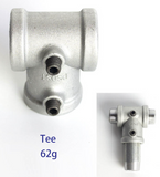 Key Clamp Fittings Tube  Pipe shelf brackets/connector 1/2" OD=20mm