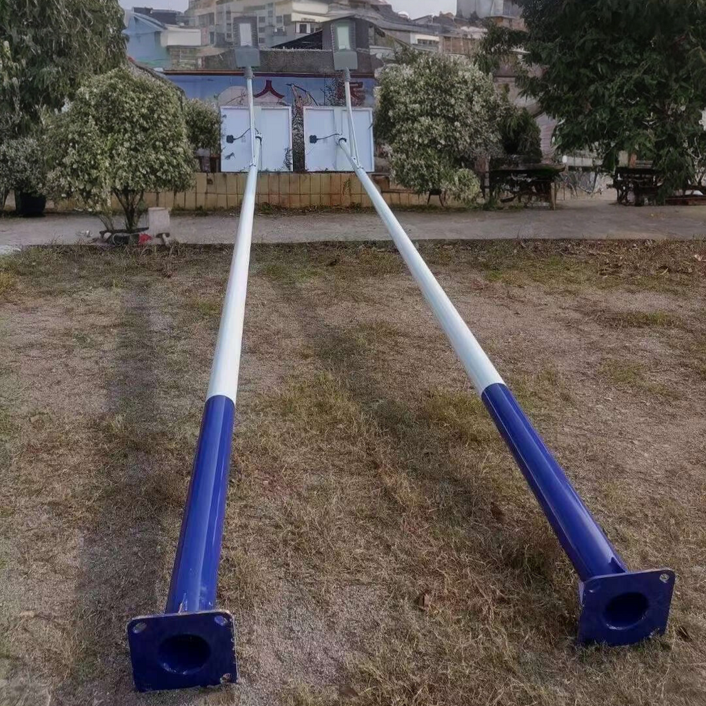 COMPOSITE FIBER STREET LIGHT POLE PARKS TENNIS COURTS