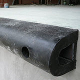 Loading Dock Bumpers 1000mm Rubber D-section - OzSupply - Hardware, Spare Parts, Accessories