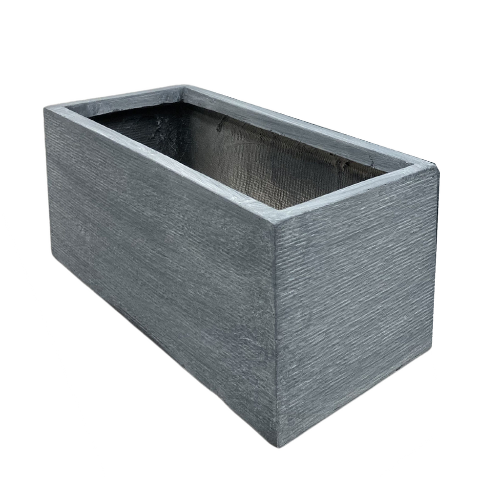 Outdoor Large Trough Planter Box Grey - OzSupply - Hardware, Spare Parts, Accessories