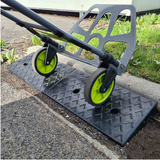 1m Threshold Ramp 100mmH (kerb ramp rubber black) - OzSupply - Hardware, Spare Parts, Accessories