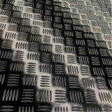 Aluminium Black Checker Plate 2400 x 1200 x 1.4MM - OzSupply - Hardware, Spare Parts, Accessories