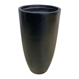 Round Large Tapered Black Tall Planters - OzSupply - Hardware, Spare Parts, Accessories