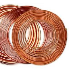 Uxcell Copper Tube 1/8''OD X 24.6Ft Refrigeration Flexible Pipe Seamless Hollow Metal Soft Air Conditioner Refrigerator