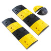 2x1m Rubber Speed Bumps with End Section