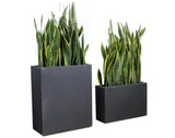 Outdoor Large Divider Trough Rectangular Planter Box Grey - OzSupply - Hardware, Spare Parts, Accessories