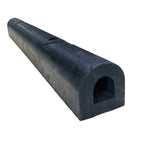 Loading Dock Bumpers 1000mm Rubber D-section - OzSupply - Hardware, Spare Parts, Accessories