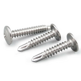 M4.2 Stainless Steel Self Drilling Tek Screws - 50PCS/300PCS Button Head - OzSupply - Hardware, Spare Parts, Accessories