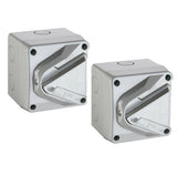 1PC/2PCS Electrical Isolator Switch 250V 10AMP Single Phase IP66 Waterproof - OzSupply - Hardware, Spare Parts, Accessories