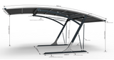 DIY Cantilever Carport Single Bay Carport CPS Heavy Duty Steel Frame - OzSupply - Hardware, Spare Parts, Accessories