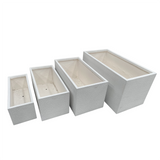 Outdoor Large Trough Planter Box White - OzSupply - Hardware, Spare Parts, Accessories