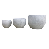 Large Outdoor Round Planter Pots - White Bowl Pots - OzSupply - Hardware, Spare Parts, Accessories