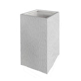 White Square Flower Pots / Planters Fiberclay - OzSupply - Hardware, Spare Parts, Accessories