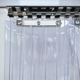 PVC Strip Curtains with Sliding Rail - 