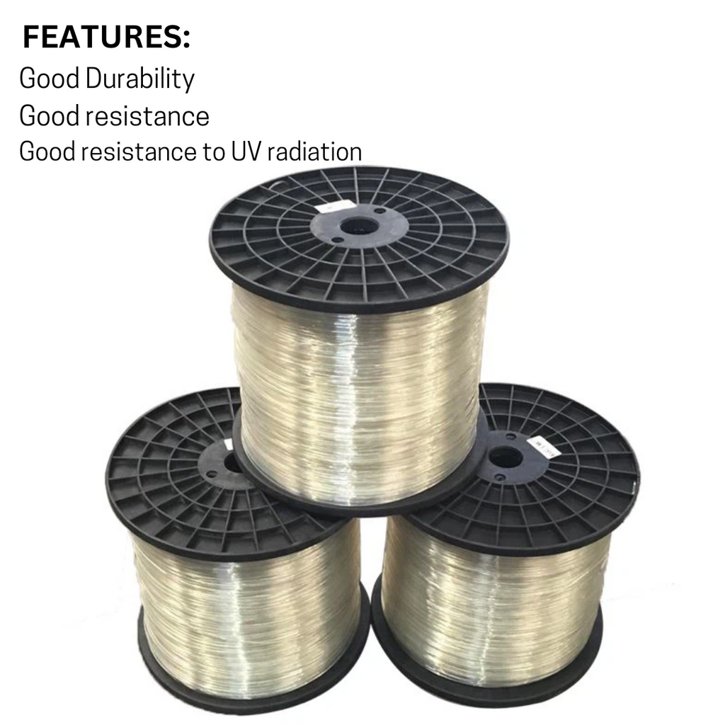 Plastic Wire File Polyester Monofilament Wire Plastic Wire Polyester Wire - 2mm x 900m ...