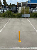 Parking Space Protector Fold Down Bollard – Heavy-Duty Folding Parking Lock (7cm x 60cm)