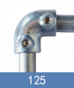 Key Clamp Pipe Fittings – 26.9mm OD Tube Connectors