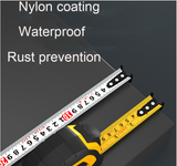 7.5m L * 25mm W Nylon Carbon Tape Measuring