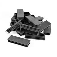 50x75MM - Rectangular Plastic End Caps - 10PCS/50PCS