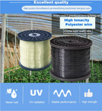 Polyester Monofilament Wire Plastic Wire Polyester Wire - 2mm x 900m - Home & Garden
