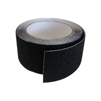 Anti Slip Non Slip Tape / Black Roll Safety Anti Slip Tape 5M x 50mm - 6 Pack