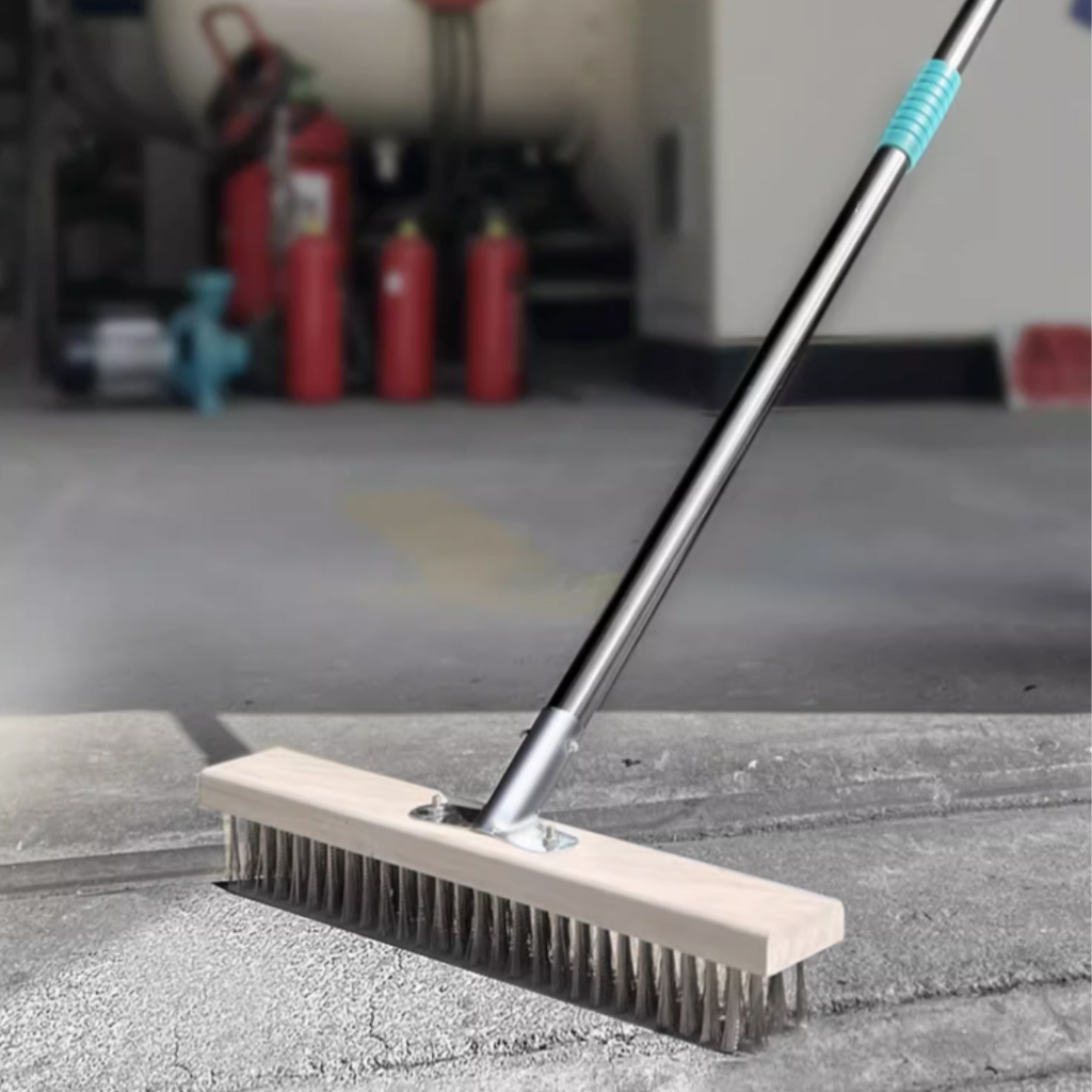 Heavy Duty Stainless Steel Wire Metal Broom Deck Scrub Brush 30cm 50cm heavy-duty-stainless-steel-wire-metal-broom-deck-scrub-brush-30cm-50cm