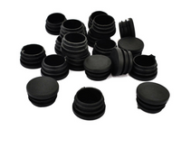 25MM - Round Plastic End Caps - 10PCS/50PCS -