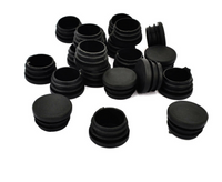 25MM - Round Plastic End Caps - 10PCS/50PCS - 