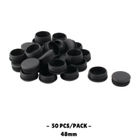48MM - Round Plastic End Caps - 10PCS/50PCS - OzSupply - Hardware, Spare Parts, Accessories