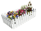 1 pc Decorative White Garden, Flower, Plant Picket Fence Panels - OzSupply - Hardware, Spare Parts, Accessories