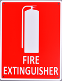 Fire Sign - Fire Extinguisher - OzSupply - Hardware, Spare Parts, Accessories