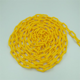 Safety Chain 6mm x 25m Plastic Roll - Yellow Warning - OzSupply - Hardware, Spare Parts, Accessories
