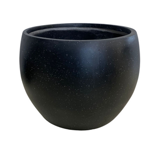 Large Outdoor Round Planter Pots - Black Bowl Pots - OzSupply - Hardware, Spare Parts, Accessories