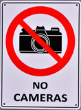 Prohibition Sign - No Cameras - OzSupply - Hardware, Spare Parts, Accessories