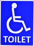Mandatory Sign - Disabled Toilet Sign - OzSupply - Hardware, Spare Parts, Accessories