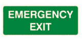 Signage - EMERGENCY SIGN - OzSupply - Hardware, Spare Parts, Accessories