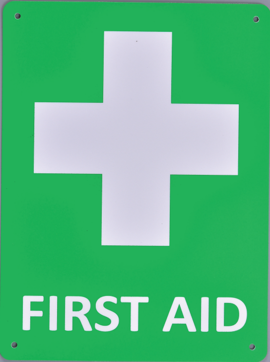 First Aid Sign - OzSupply - Hardware, Spare Parts, Accessories