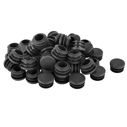 5x Round Plastic Slat End Caps – Spherical Head – Tube Inserts – Made In Germany
