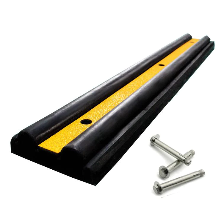 Loading Dock Rubber Bumpers B-Section 1000mm with Fixing Bolts - OzSupply - Hardware, Spare Parts, Accessories