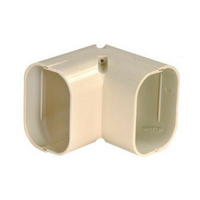 100mm 90 Degree PVC Duct Corner - Air Conditioning Conduit - OzSupply - Hardware, Spare Parts, Accessories