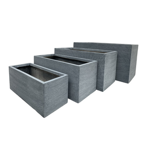 Outdoor Large Trough Planter Box Grey - OzSupply - Hardware, Spare Parts, Accessories