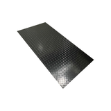Aluminium Black Checker Plate 2400 x 1200 x 1.4MM - OzSupply - Hardware, Spare Parts, Accessories