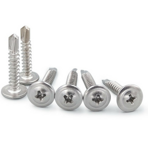 M4.2 Stainless Steel Self Drilling Tek Screws - 50PCS/300PCS Button Head - OzSupply - Hardware, Spare Parts, Accessories