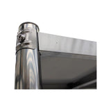 Heavy Duty Stainless Steel Shelves - 400kg Load - 450/600 Depth - OzSupply - Hardware, Spare Parts, Accessories