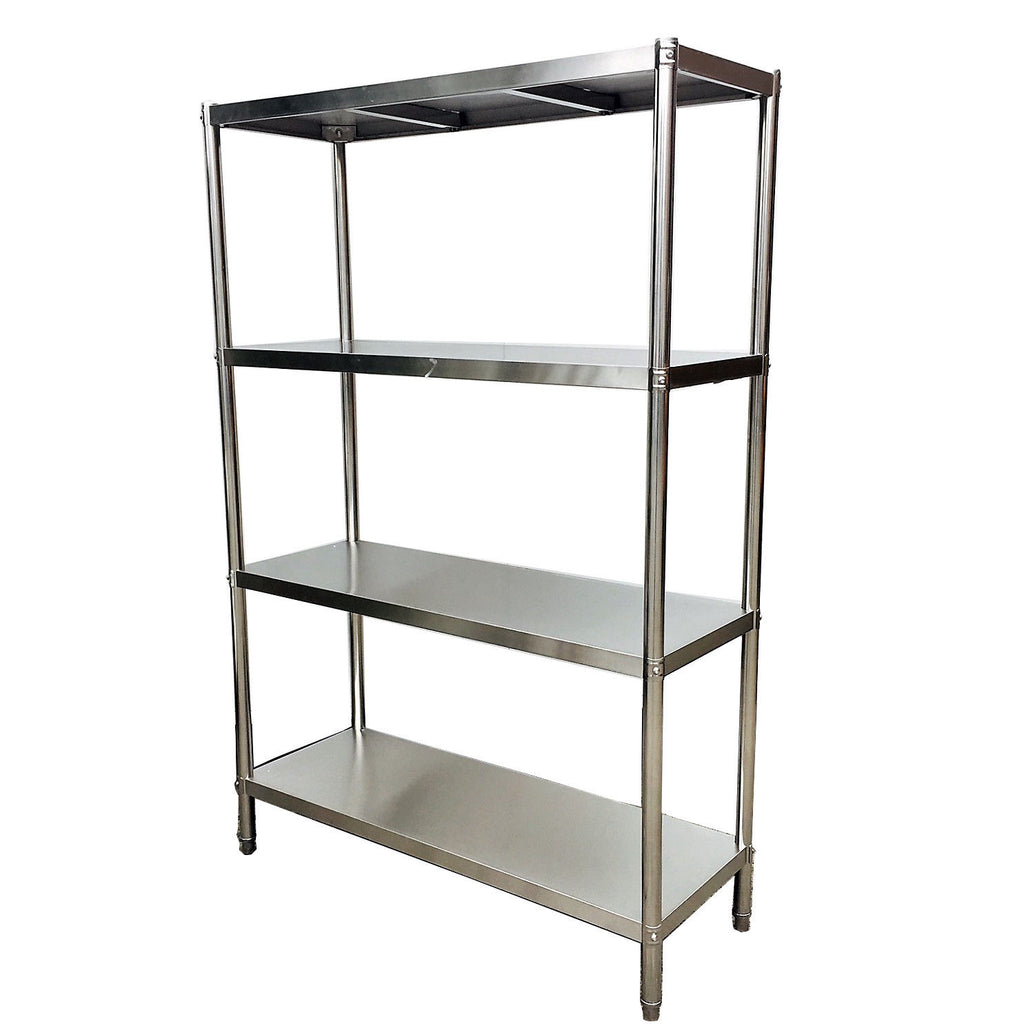 Heavy Duty Stainless Steel Shelves - 400kg Load - 450/600 Depth - OzSupply - Hardware, Spare Parts, Accessories