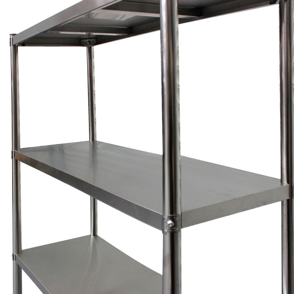 90 x 60 x 180cm -400kg Load Heavy Duty Stainless Steel Shelves - OzSupply - Hardware, Spare Parts, Accessories