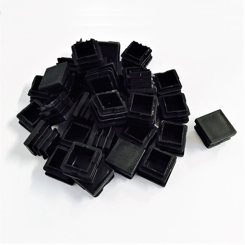 13x13MM - Square Plastic End Caps - 10PCS/50PCS - OzSupply - Hardware, Spare Parts, Accessories